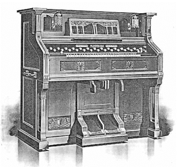 'Mannborg Stil 60 Konzert Harmonium